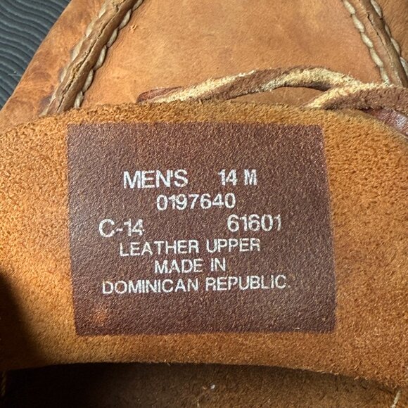 Sperry Top-Sider Men's Leather Boat Shoes Moccasins US 14M - Picture 3 of 5
